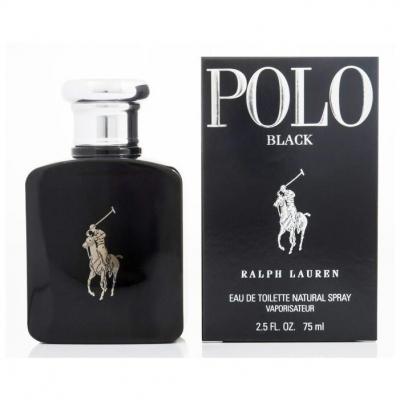 Ralph Lauren Polo Black Eau De Toilette Spray 75ml