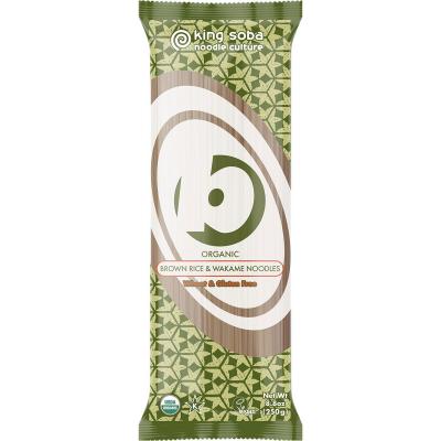 Organic Brown Rice & Wakame Noodles 250g