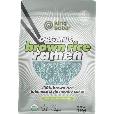 Organic Brown Rice Ramen Noodles 280g