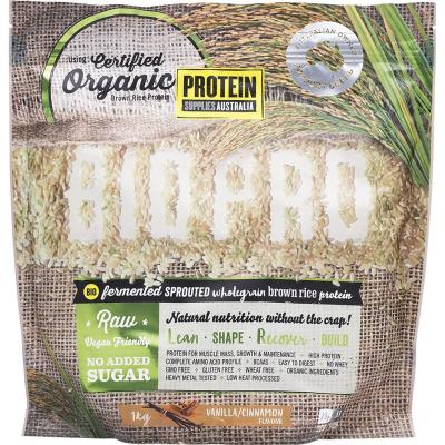 BioPro Sprouted Brown Rice Vanilla & Cinnamon 1kg
