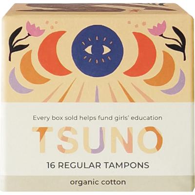 Organic Cotton Tampons Regular 16pk