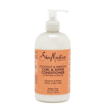 Shea Moisture Coconut And Hibiscus Curl & Shine Conditioner 384ml