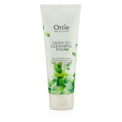 Ottie Green Tea Cleansing Foam (Exp. Date 12 Apr 2026) 150ml/5.07oz