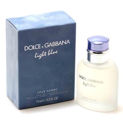 Dolce & Gabbana Light Blue Pour Homme Eau De Toilette 75ml