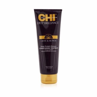 CHI Deep Brilliance Olive & Monoi Deep Protein Masque Strengthening Treatment 237ml/8oz