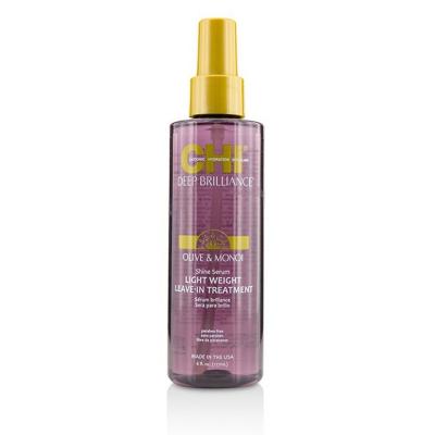 CHI Deep Brilliance Olive & Monoi Shine Serum Light Weight Leave-In Treatment 178ml/6oz