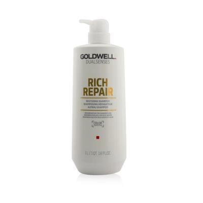 Goldwell Dual Senses Rich Repair Restoring Shampoo (Regeneration For Damaged Hair) 1000ml/33.8oz