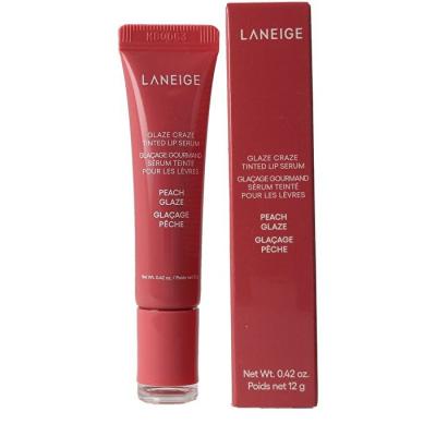 Laneige Glaze Craze Tinted Lip Serum - # Peach Glaze 12g