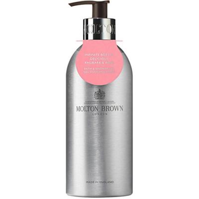 Molton Brown Infinite Bottle Delicious Rhubarb & Rose Bath & Shower Gel 400ml