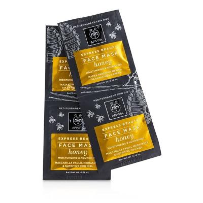 Apivita Express Beauty Face Mask with Honey (Moisturizing & Nourishing) 6x(2x8ml)