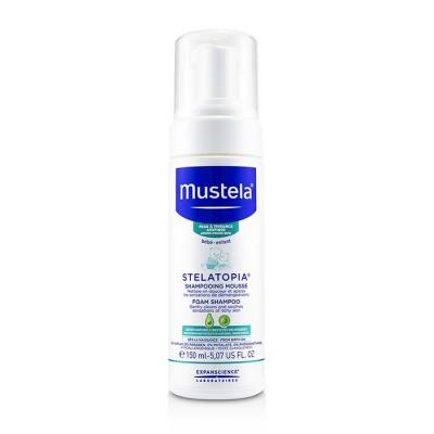 Mustela Stelatopia Foam Shampoo (Gently Cleans and Soothes Sensations of Itchy Skin) 150ml/5.07oz