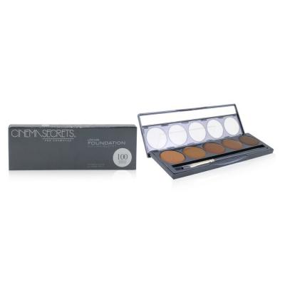Cinema Secrets Ultimate Foundation 5 In 1 Pro Palette - # 100 Series (Deep Red Undertones) 12.5g/0.44oz