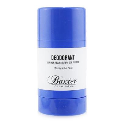 Baxter Of California Deodorant - Citrus & Herbal-Musk (Aluminum Free/ Sensitive Skin Formula) (Travel Size) 34g/1.2oz