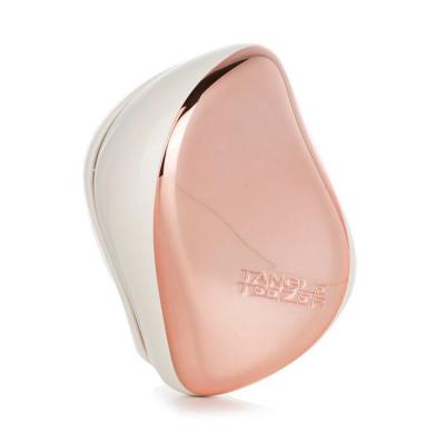 Tangle Teezer Compact Styler On-The-Go Detangling Hair Brush - # Ivory Rose Gold 1pc