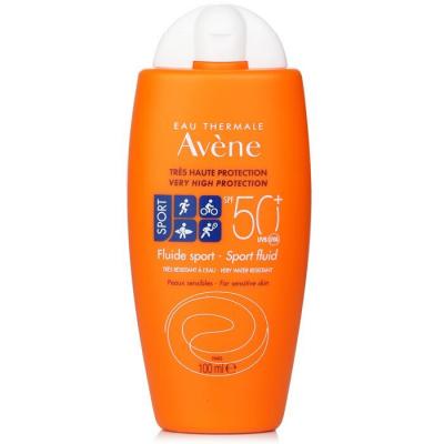 Avene Sport Fluid SPF 50+ (Face & Body) - For Sensitive Skin 100ml/3.4oz