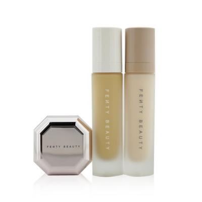 Fenty Beauty by Rihanna Pro Filt'R Soft Matte Complexion Kit: Foundation 32ml + Primer 32ml + Instant Retouch Setting Powder 7.8g - #190 3pcs