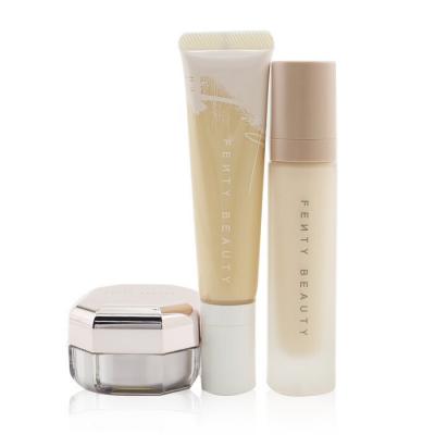 Fenty Beauty by Rihanna Pro Filt'R Hydrating Complexion Kit: Foundation 32ml + Primer 32ml + Instant Retouch Setting Powder 7.8g - #120 3pcs