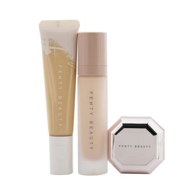 Fenty Beauty by Rihanna Pro Filt'R Hydrating Complexion Kit: Foundation 32ml + Primer 32ml + Instant Retouch Setting Powder 7.8g - #140 3pcs