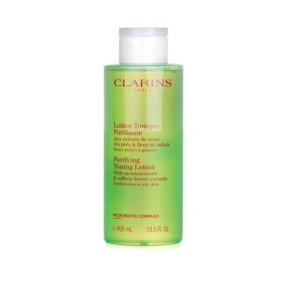 Clarins Purifying Toning Lotion with Meadowsweet & Saffron Flower Extracts - Combination to Oily Skin 400ml/13.5oz