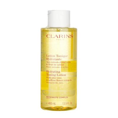 Clarins Hydrating Toning Lotion with Aloe Vera & Saffron Flower Extracts - Normal to Dry Skin 400ml/13.5oz