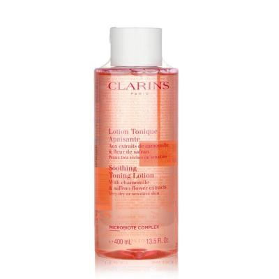 Clarins Soothing Toning Lotion with Chamomile & Saffron Flower Extracts - Very Dry or Sensitive Skin 400ml/13.5oz