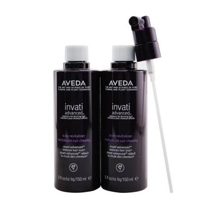 Aveda Invati Advanced Scalp Revitalizer - Solutions For Thinning Hair (2 Refills + Pump) 2x150ml