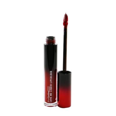 MAC Love Me Liquid Lipcolour - # 493 E For Effortless (Deep Burgundy Red) 3.1ml/0.1oz