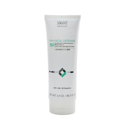 SUZANOBAGIMD Physical Defense Broad Spectrum Mineral Sunscreen SPF 50 PA+++ (Lightly Tinted, Lightweight, & Sheer) 96.3g/3.4oz