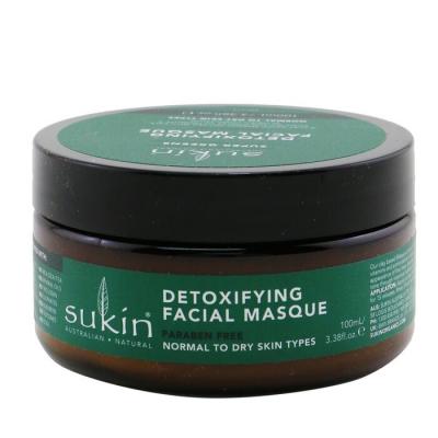 Sukin Super Greens Detoxifying Facial Masque (Normal To Dry Skin Types) 100ml/3.38oz