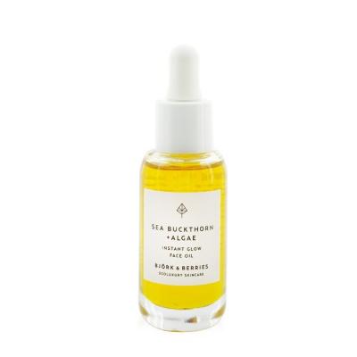 Bjork & Berries Sea Buckthorn+ Algae Instant Glow Face Oil 30ml/1oz