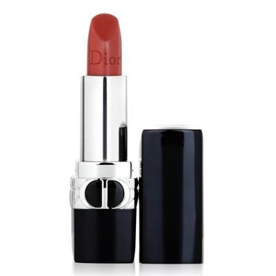 Christian Dior Rouge Dior Floral Care Refillable Lip Balm - # 100 Nude Look (Satin Balm) 3.5g/0.12oz