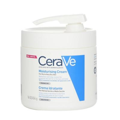 CeraVe Moisturising Cream For Dry to Very Dry Skin (With Pump) 454g/16oz