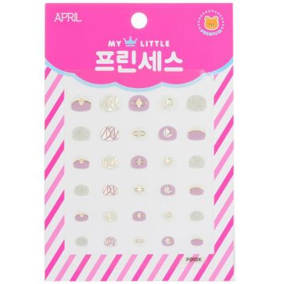 April Korea Princess Kids Nail Sticker - # P013K 1pack