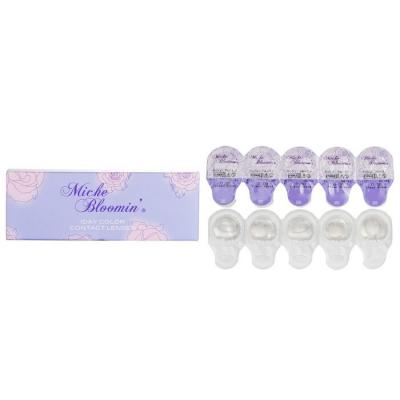 Miche Bloomin' Quarter Veil 1 Day Color Contact Lenses (107 Clear Grege) - 0.00 10pcs