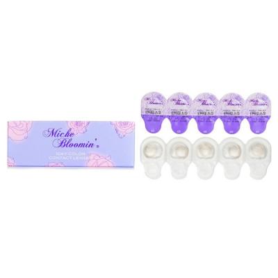 Miche Bloomin' Quarter Veil 1 Day Color Contact Lenses (107 Clear Grege) - - 5.00 10pcs