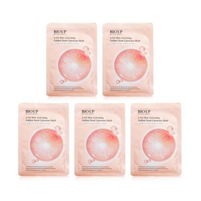 Natural Beauty (For KR) BIO UP a-GG Skin Activating Golden Yeast Liposome Mask (Exp Date: 9/5/2026) 5x25ml/0.84oz