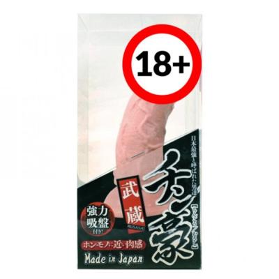 A-One Wuyi Suction Plate 16.5cm Simulation Dildo Massage Stick 1 pc