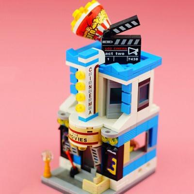 LOZ Mini Blocks - Theater Building Bricks Set 19.5 x 16.5 x 4