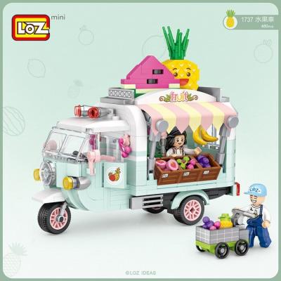 LOZ Mini Blocks - FruitCart Building Bricks Set 14 x 18 x 8 cm