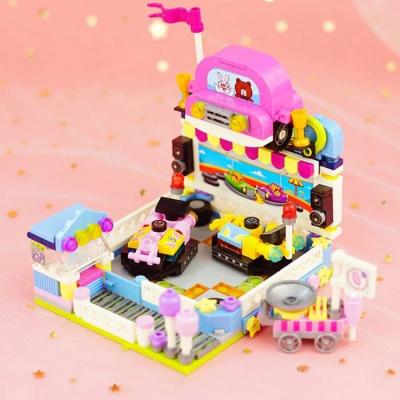 LOZ Dream Amusement Park Series - Bumper Car Building Bricks Set 13.5 x 18 x 8cm