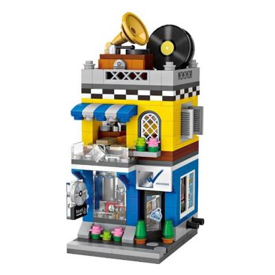 LOZ Mini Blocks - Record Store Building Bricks Set 20 x 17 x 5 cm