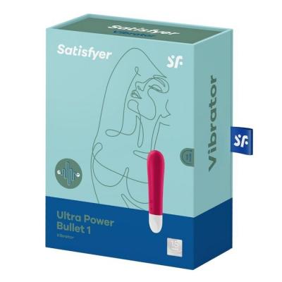 Satisfyer Ultra Power Bullet 1 Vibrator - # Red 1pc