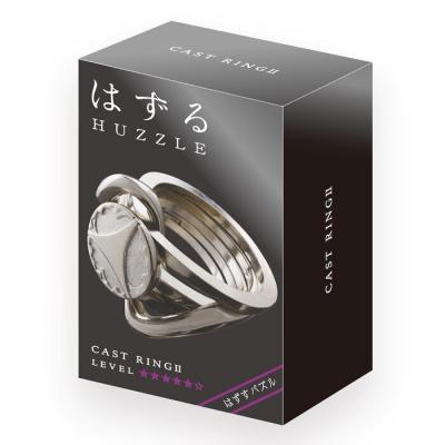 Broadway Toys Hanayama | Cast Ring II Hanayama Metal Brainteaser Puzzle Mensa Rated Level 5 75*119*45 mm
