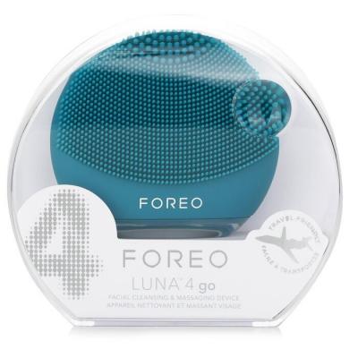 FOREO Luna 4 Go Facial Cleansing & Massaging Device - #Evergreen 1pcs
