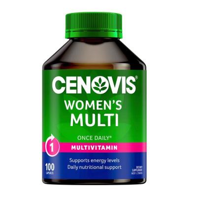 [Authorized Sales Agent] Cenovis Once Daily Women's Multi - 100 Capsules 100pcs/box