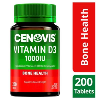 [Authorized Sales Agent] Cenovis Calcium VD - 200 Tablets 200pcs/box