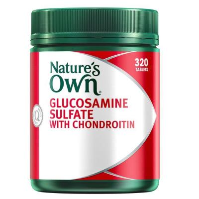 [Authorized Sales Agent] Nature's Own Glucosamine Sulfate with Chondroitin - 320 tablets 320pcs/box