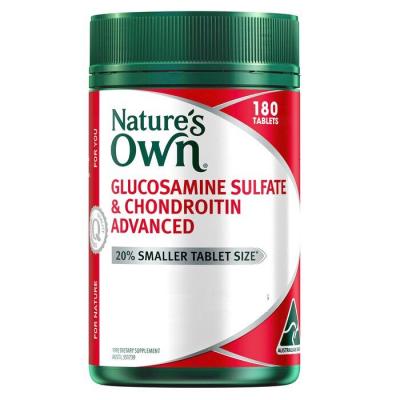 [Authorized Sales Agent] Nature's Own Glucosamine & Chond ADV - 180 tablets 180pcs/box