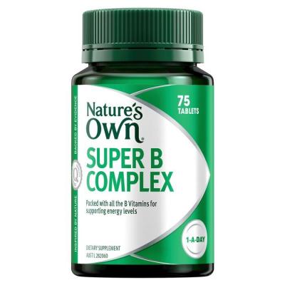 [Authorized Sales Agent] Nature's Own Super B Complex - 75 Capsules 75pcs/box