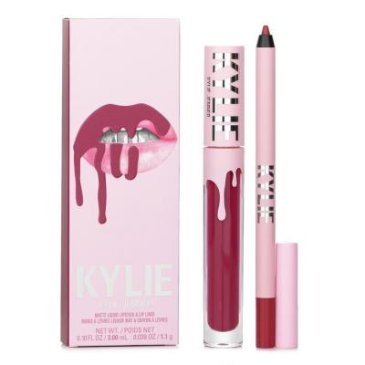Kylie By Kylie Jenner Matte Lip Kit: Matte Liquid Lipstick 3ml + Lip Liner 1.1g - # 103 Better Not Pout 2pcs
